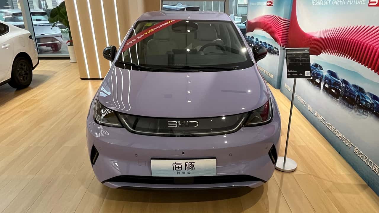 Novo BYD Dolphin 2027 na China