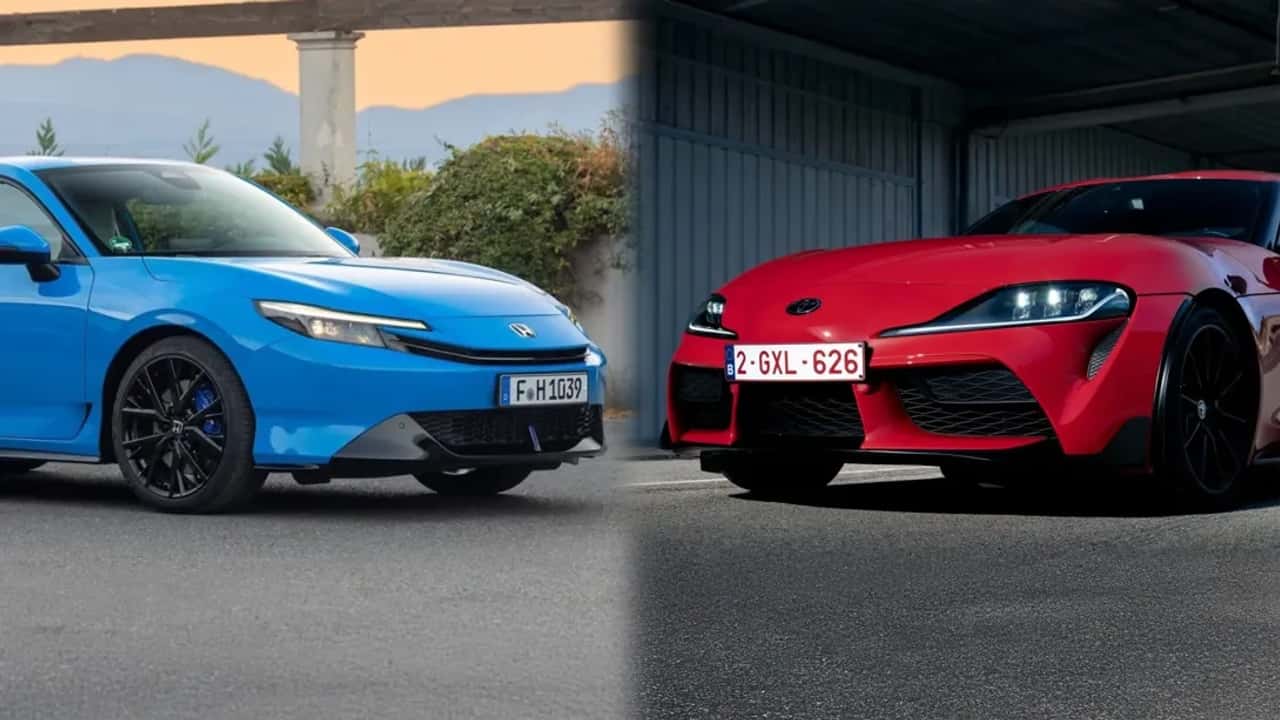 Honda Prelude y Toyota Supra
