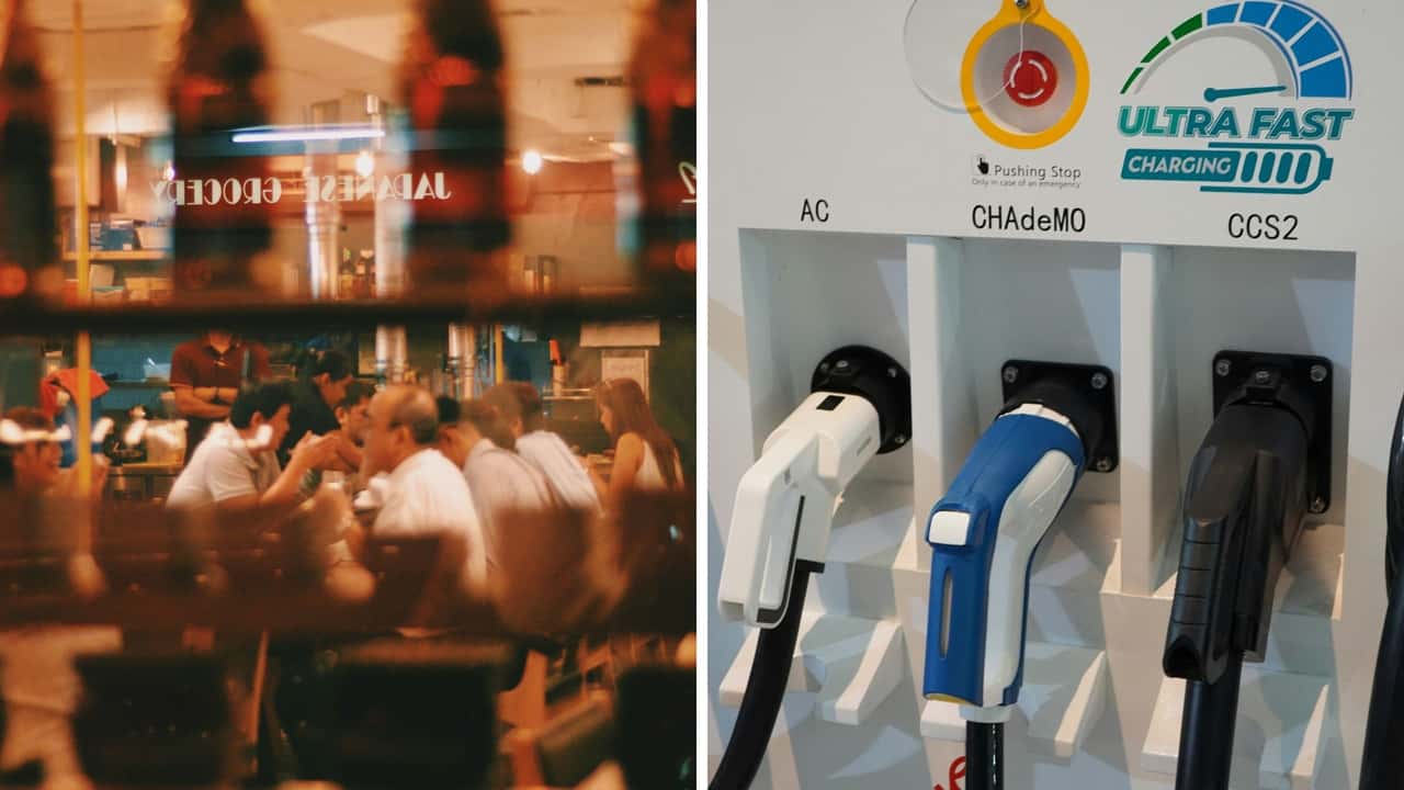 restaurant ev charging stations