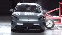 MG4 EV Urban 2026, em teste de colisão