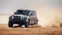 Land Rover Defender Rally, Tests in Marokko