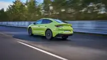 Skoda Enyaq Coupé RS, la prova su strada di Motor1.com