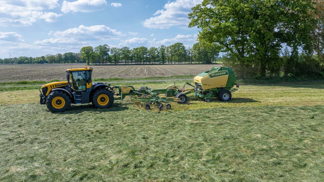 Krone Swadro BaleTrain: fienagione in un solo passaggio