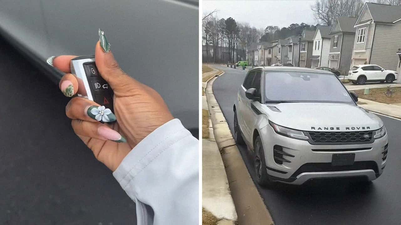 Woman owns Range Rover. Her key fob can only open one door at a time. 
