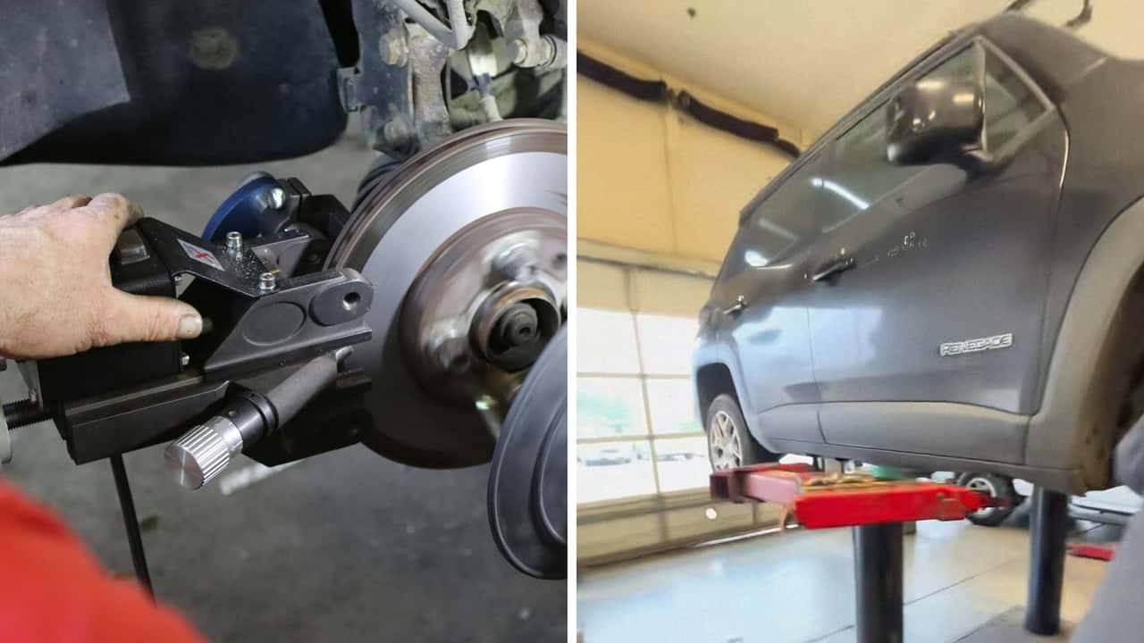 Mechanic Gets Asked To Change ‘Just The Pads.’ Then He Looks At Her Brakes