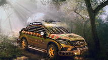 Mercedes-Benz GLE 450 AMG Sport Coupe Jurassic World render