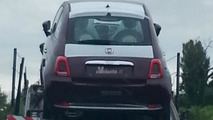 Fiat 500 facelift spy photo / alvolante.it