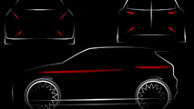 2016 Seat Ibiza teaser sketch