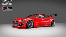 BTR Hyundai Genesis Coupe for SEMA
