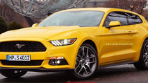 Ford Mustang GT Shooting Brake render