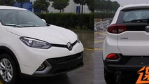 MG CS spy photo