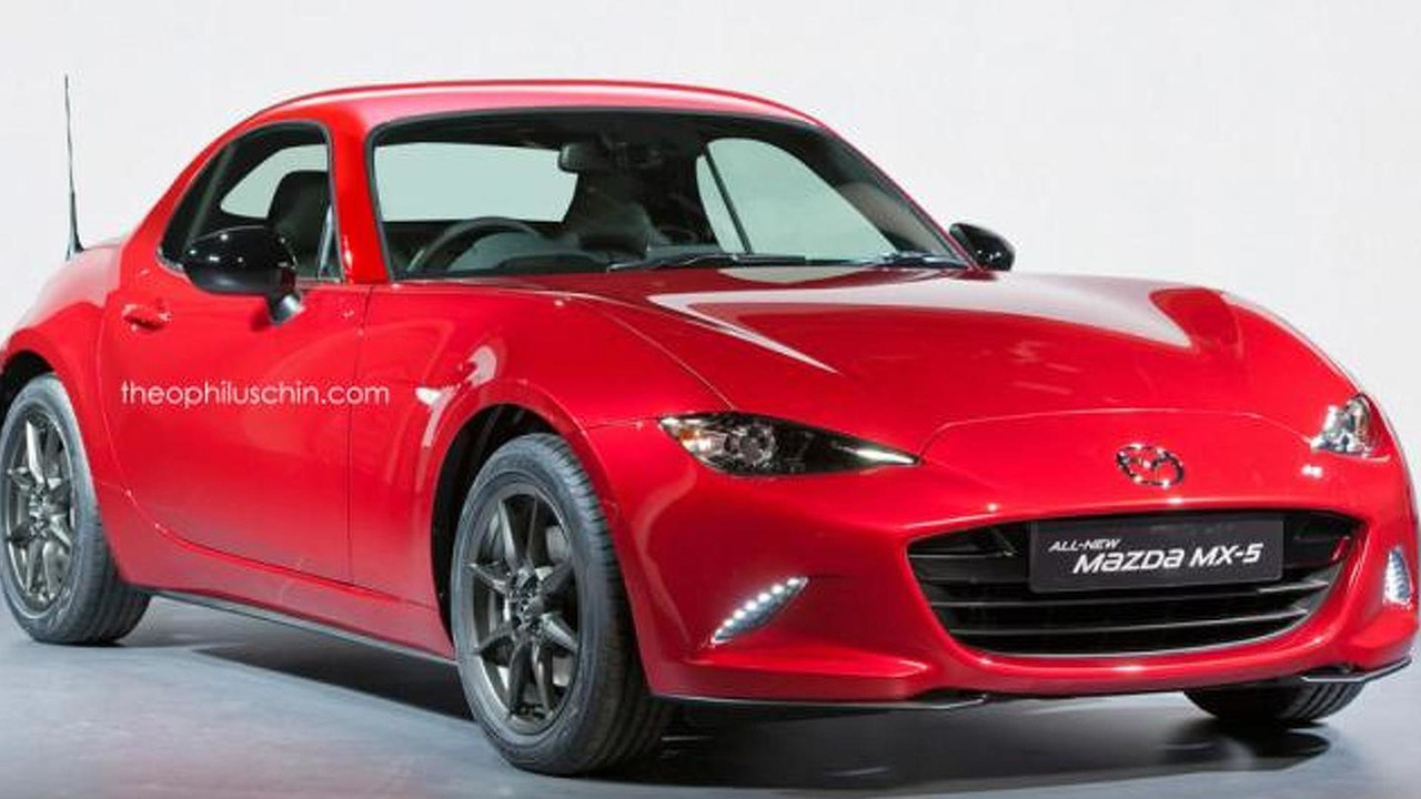 2016 Mazda Mx 5 Coupe Render Has A Lot Of Potential 2016 Mazda Mx 5 Coupe Render