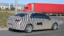 Citroen compact sedan spy photo
