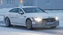 Mercedes-AMG GT73e, foto spia sulla neve