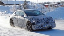 Mercedes-Benz EQE new spy photo (front three-quarters)