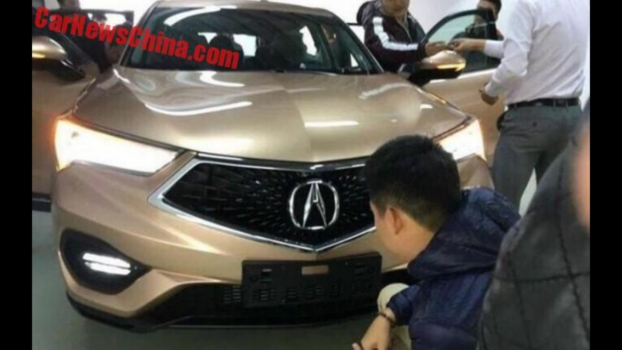 Flagra: versão de luxo do HR-V, Acura CDX tem motor 1.5 turbo