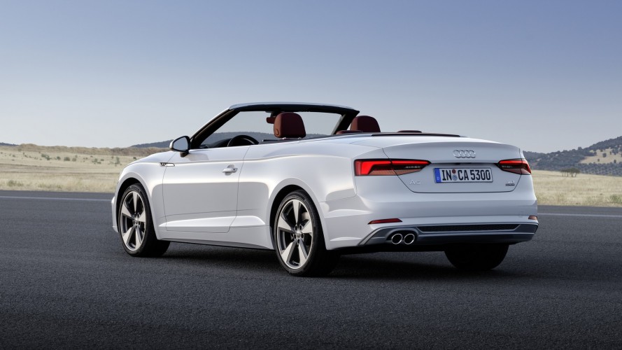 Audi A5 e S5 Cabriolet ficam mais leves e potentes em nova geração