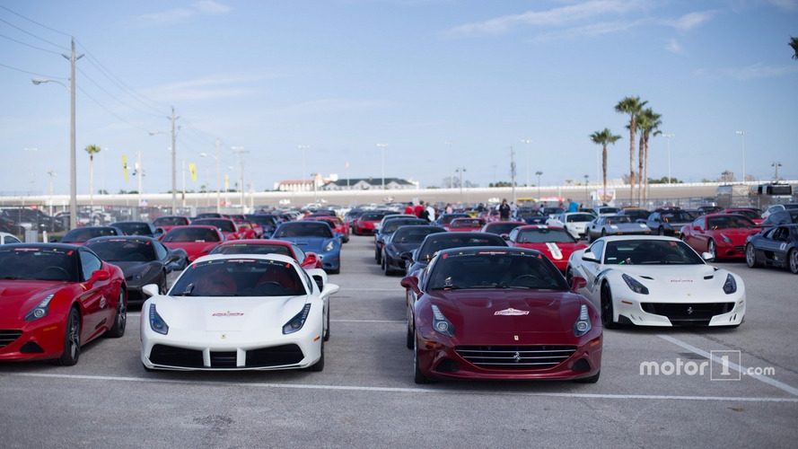 Ferrari parade at 2016 Finali Mondiali