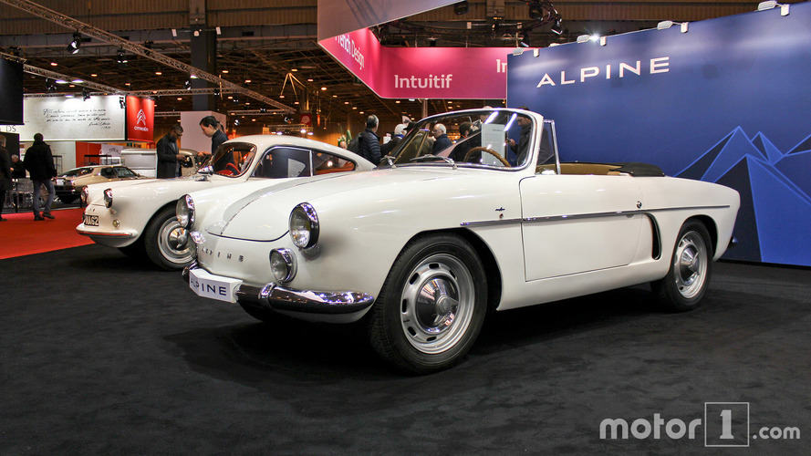 Alpine au Salon Rétromobile 2017