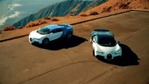 Bugatti Chiron çöl testi