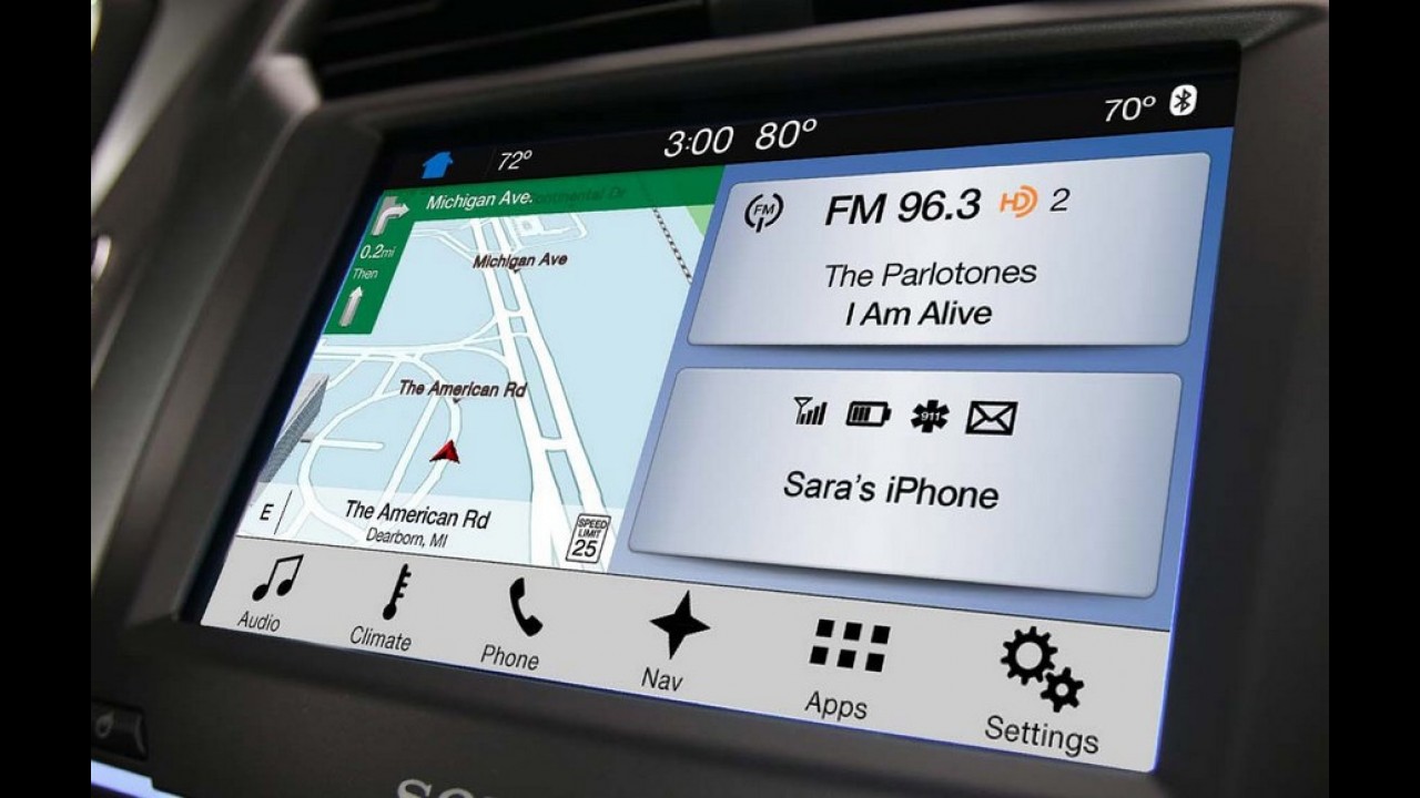 Ford Sync3 terá Android Auto e Apple Car Play ainda neste ano