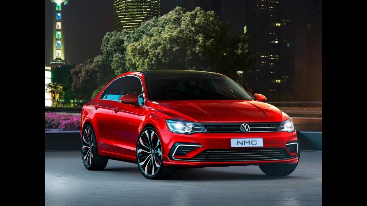Próximo VW Jetta chega em 2017 maior e com estilo cupê