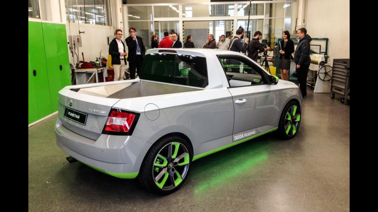 Skoda transforma Fabia em "Saveiro tunada" para Wörthersee