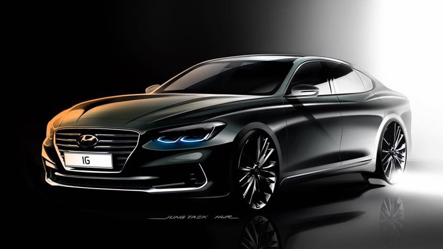 Hyundai Sketches Out Sharper 2017 Azera With Premium Vibe
