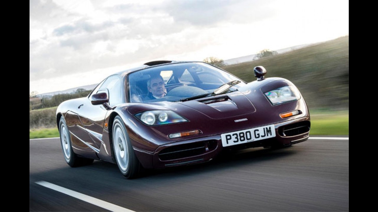 Ecologicamente correto: Mr. Bean "troca" McLaren F1 por BMW i3