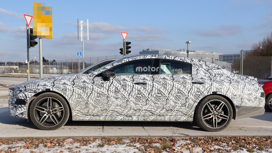 2018 Mercedes CLS spy photo