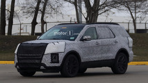 2019 Ford Explorer spy photo