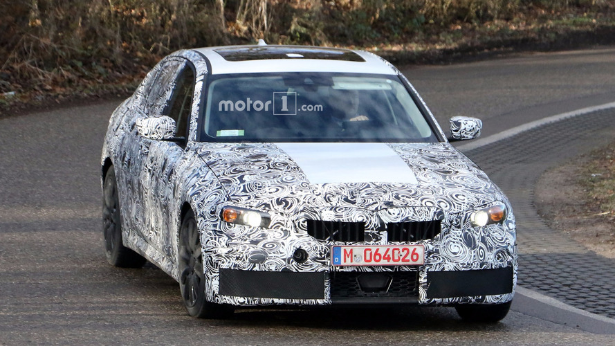 2018 BMW 3 Series M Sport spy photo