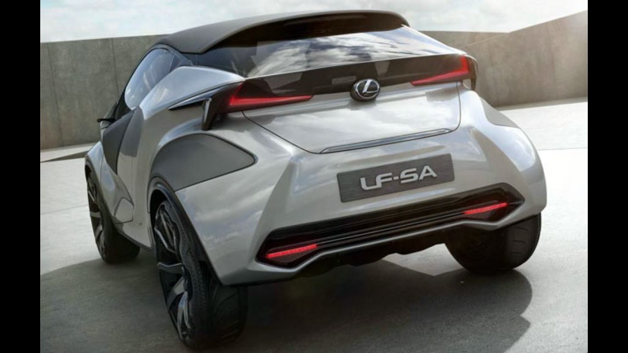 Veja as primeiras imagens do conceito de hatch compacto da Lexus