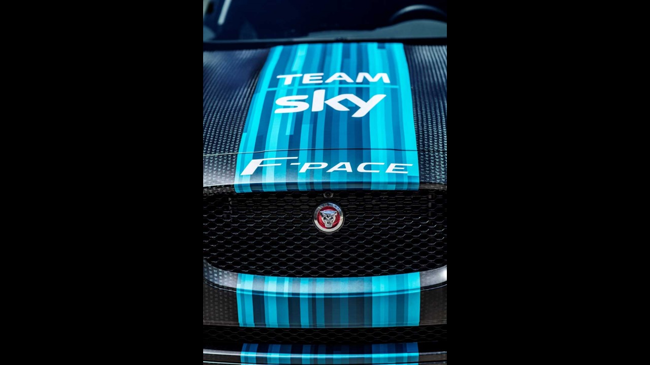 Jaguar F-Pace vai aparecer pela primeira vez em competição de ciclismo