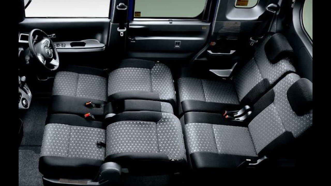 Toyota lança microvan Pixis Mega com motor 0.6 e consumo de 25,4 km/l