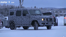 2018 Mercedes G Sınıfı kış testinde görüntülendi