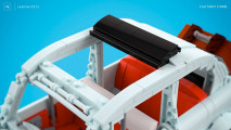 La Fiat 500 fatta di mattoncini Lego