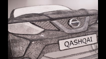 Nissan Qashqai in stampa 3D
