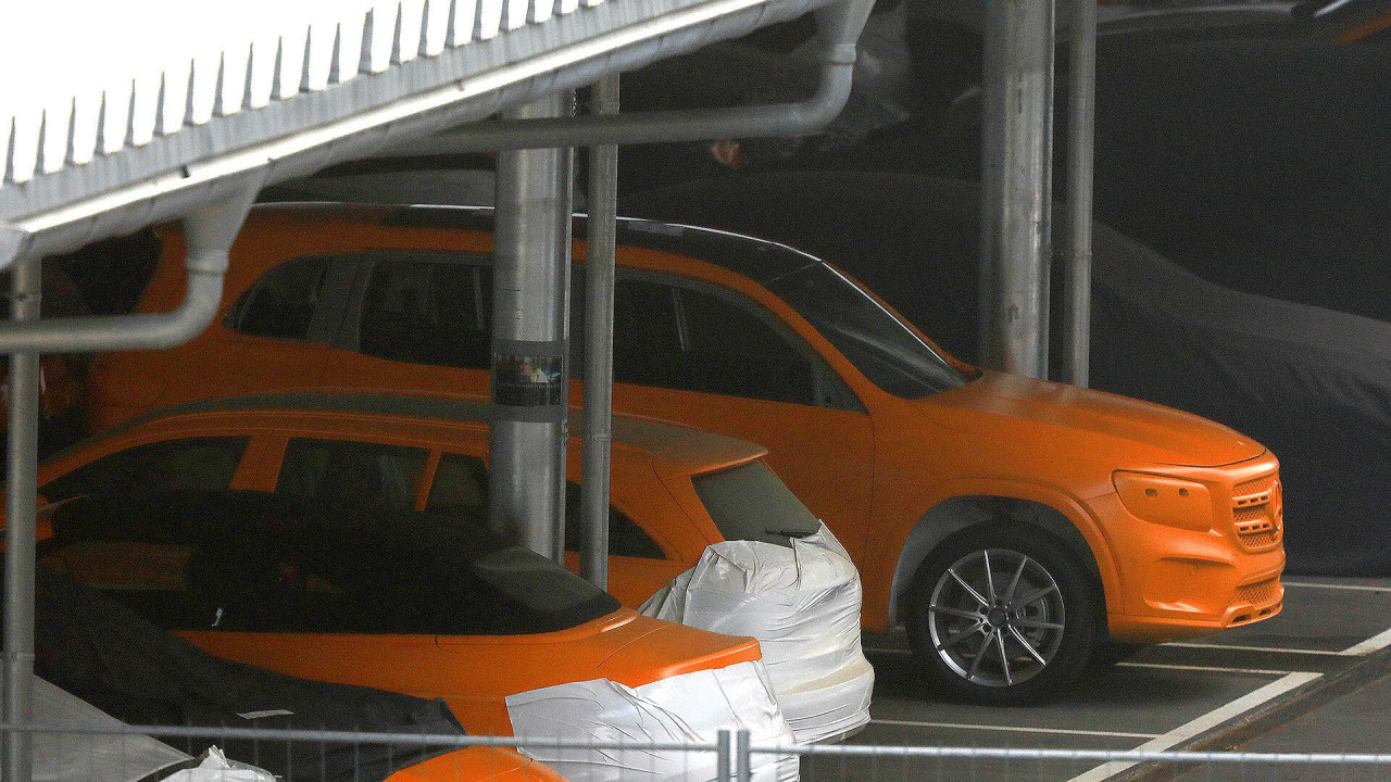 Mercedes GLB quasi ungetarnt