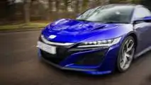 2017 Honda NSX Nouvelle Blue