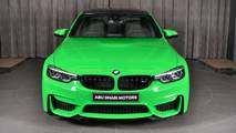 BMW M3 verde Mantis Green