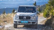 New Mercedes G-Class 2018 passenger ride