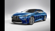 Nuova Lexus LS, il nostro rendering