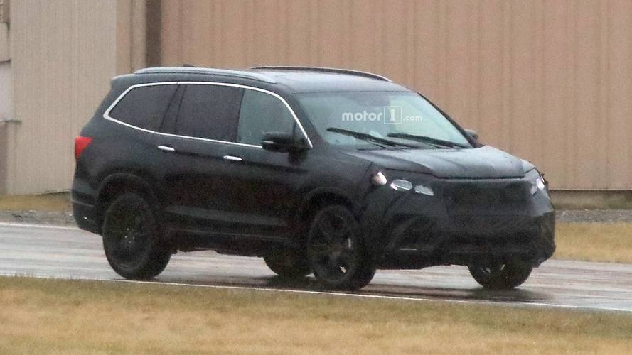 2019 Honda Pilot Spy Photos