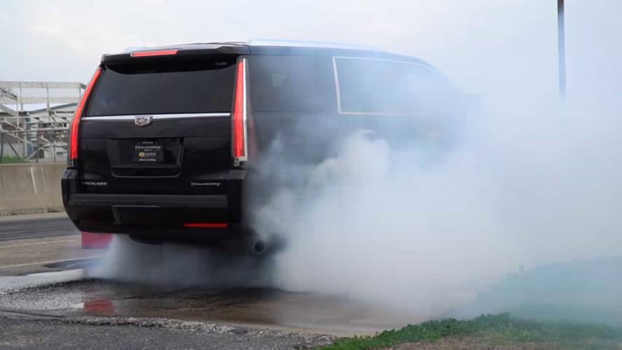 Hennessey Escalade vs. Chevy Camaro ZL1