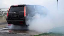 Hennessey Cadillac Escalade Vs Chevrolet Camaro ZL1 Drag Yarışı