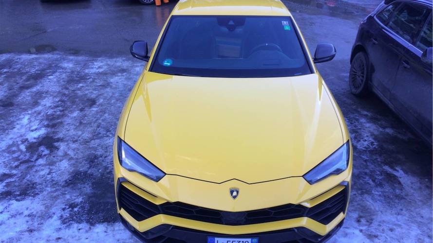 Lamborghini Urus Avusturya Alpleri'nde