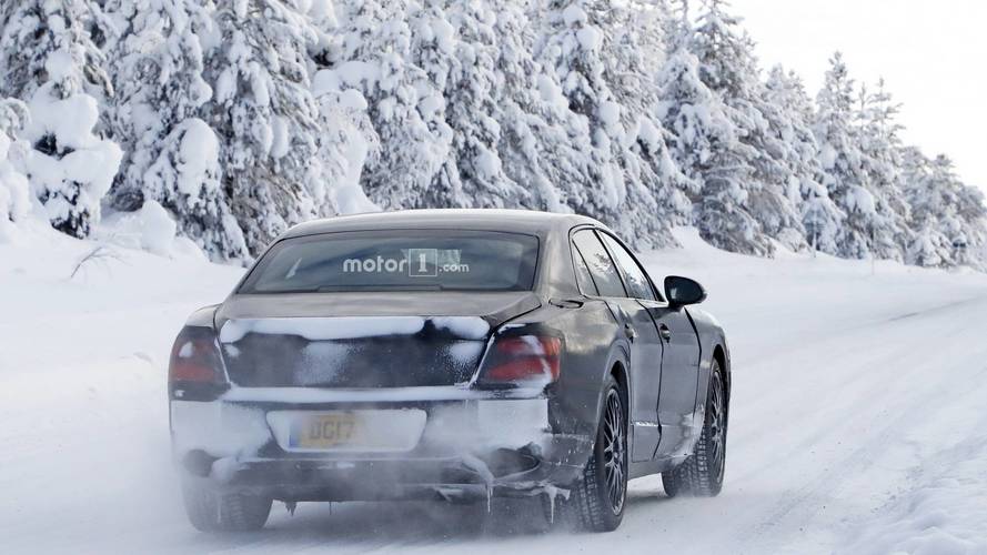 2019 Bentley Flying Spur spy photo