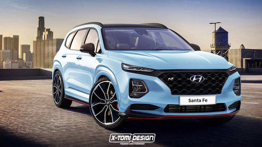 N-változatban is remekül mutat a következő-generációs Hyundai Santa Fe