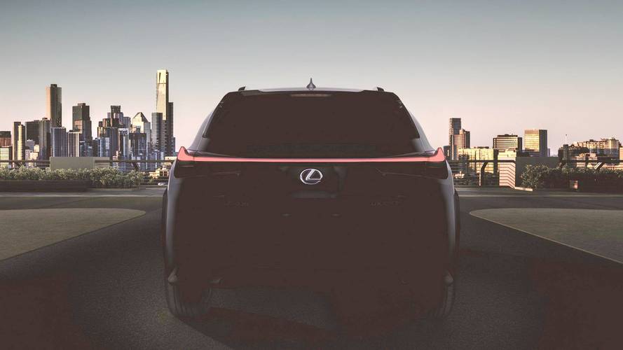 2019 Lexus UX teaser (modified)